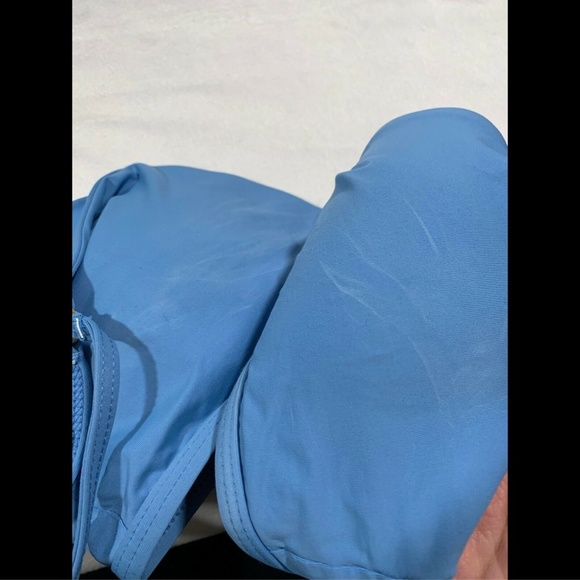 NWT $99 L Space Kingsley‎ Bikini Top in Ocean Blue [SZ Large ] - Picture 6 of 8